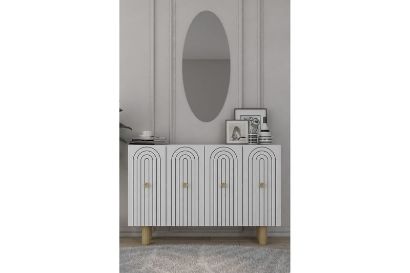 Velorae Konsollbord 120 cm - Vit - Möbler - Bord & matgrupper - Avlastningsbord - Hallbord