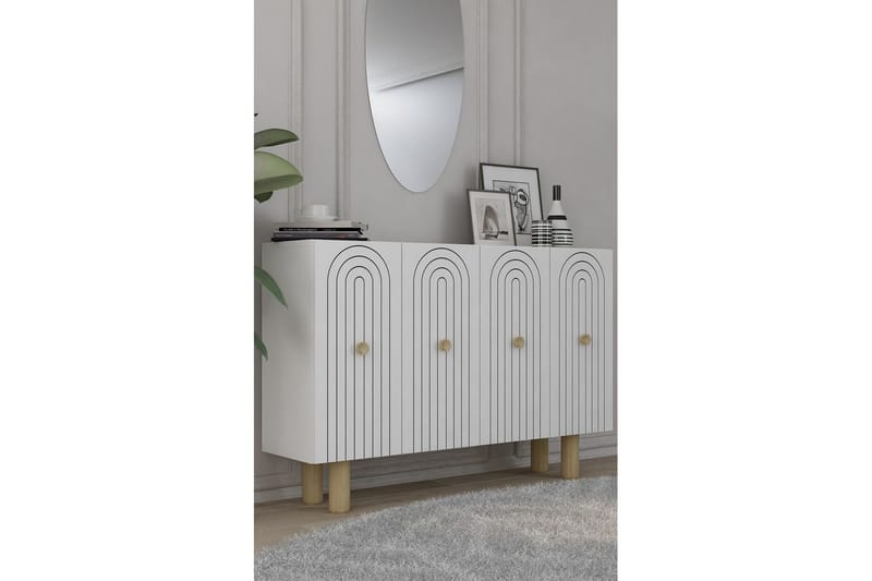 Velorae Konsollbord 120 cm - Vit - Möbler - Bord & matgrupper - Avlastningsbord - Hallbord