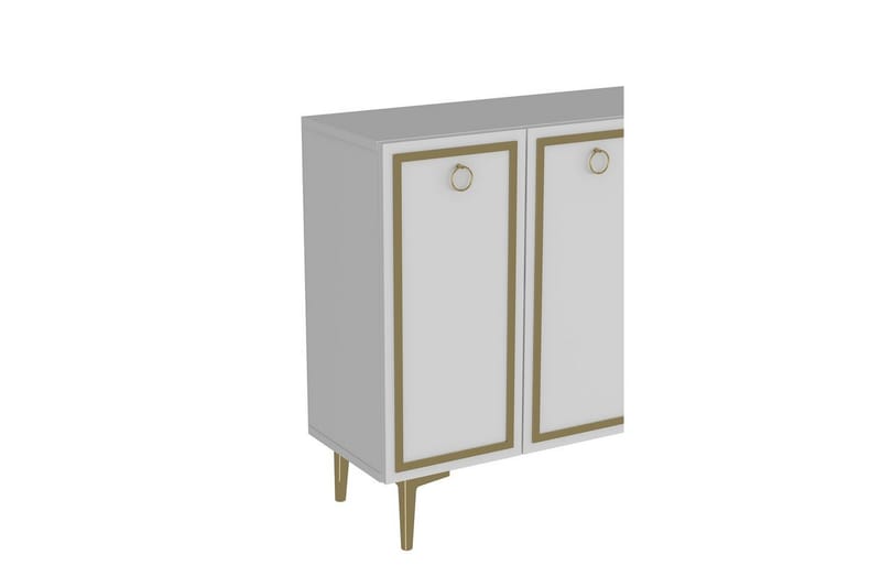 Velorae Konsollbord 120 cm - Vit/Guld - Möbler - Bord & matgrupper - Avlastningsbord - Hallbord