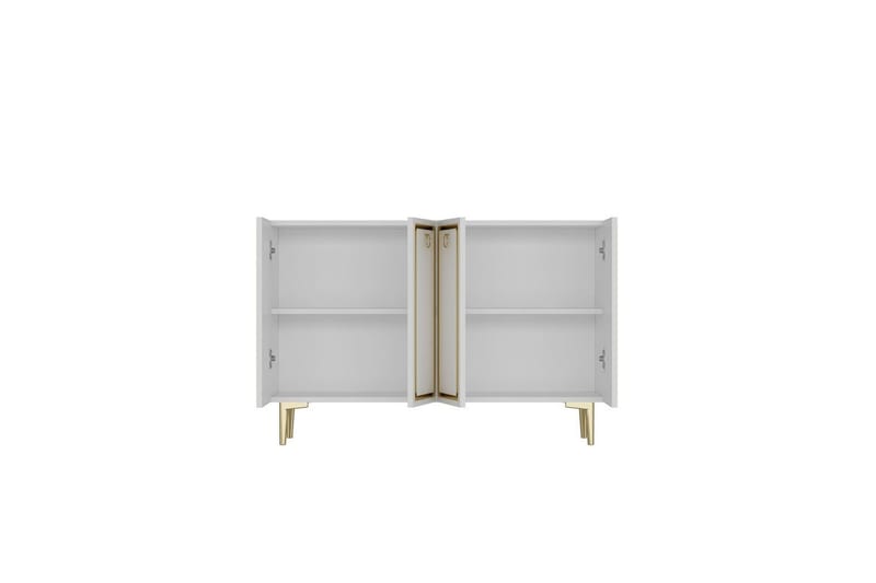 Velorae Konsollbord 120 cm - Vit/Guld - Möbler - Bord & matgrupper - Avlastningsbord - Hallbord