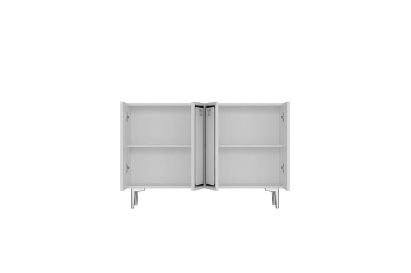 Velorae Konsollbord 120 cm - Vit/Silver - Möbler - Bord & matgrupper - Avlastningsbord - Hallbord