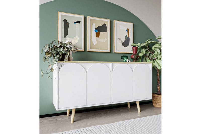 Venezia Konsollbord 150 cm - Brun/Vit - Möbler - Bord & matgrupper - Avlastningsbord - Hallbord