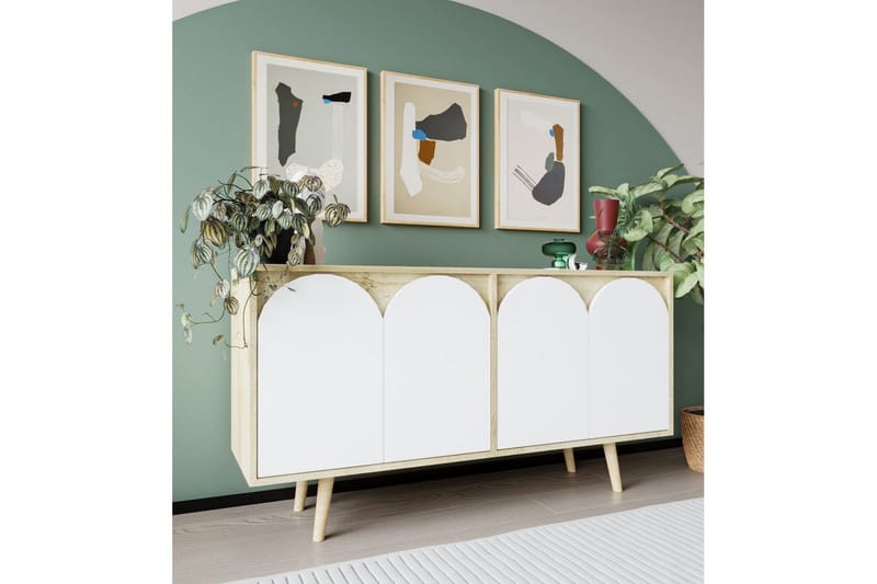 Venezia Konsollbord 150 cm - Brun/Vit - Möbler - Bord & matgrupper - Avlastningsbord - Hallbord