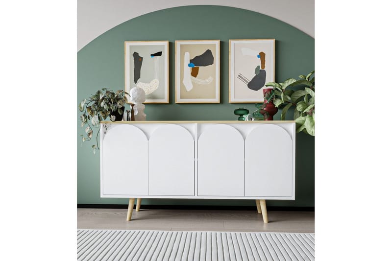 Venezia Konsollbord 150 cm - Brun/Vit - Möbler - Bord & matgrupper - Avlastningsbord - Hallbord