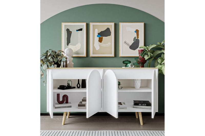 Venezia Konsollbord 150 cm - Brun/Vit - Möbler - Bord & matgrupper - Avlastningsbord - Hallbord