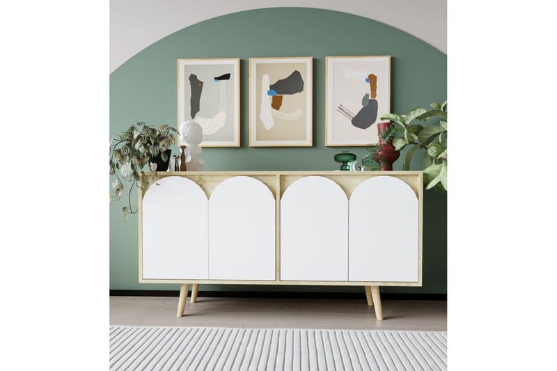 Venezia Konsollbord 150 cm - Brun/Vit - Möbler - Bord & matgrupper - Avlastningsbord - Hallbord