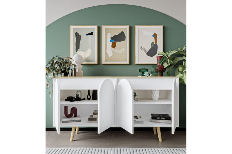 Venezia Konsollbord 150 cm - Brun/Vit - Möbler - Bord & matgrupper - Avlastningsbord - Hallbord