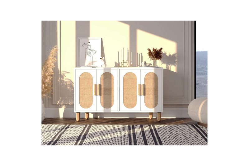 Veradia Konsollbord 120 cm - Vit - Möbler - Bord & matgrupper - Avlastningsbord - Hallbord