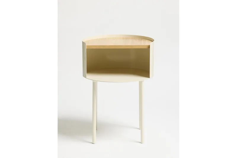 Veyric Sidobord 40 cm - Cream - Möbler - Bord & matgrupper - Avlastningsbord - Lampbord