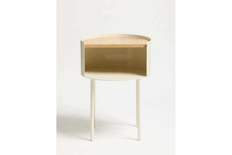 Veyric Sidobord 40 cm - Cream - Möbler - Bord & matgrupper - Avlastningsbord - Lampbord