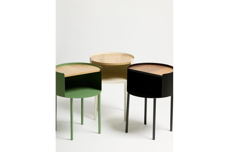 Veyric Sidobord 40 cm - Grön - Möbler - Bord & matgrupper - Avlastningsbord - Lampbord