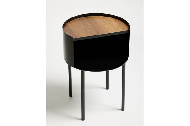 Veyric Sidobord 40 cm - Svart - Möbler - Bord & matgrupper - Avlastningsbord - Lampbord