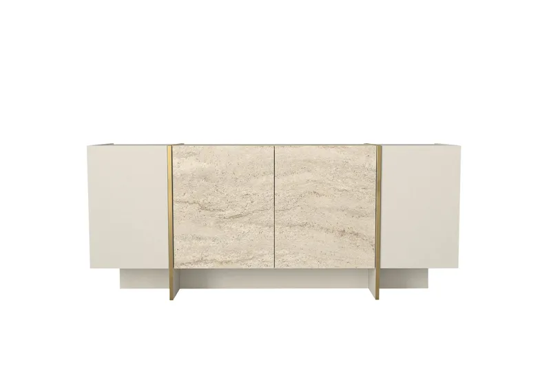 Veyron Konsollbord 180 cm, Beige/Sandsten