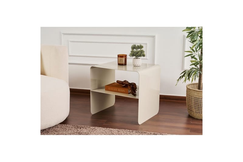 Vino Sidobord 45 cm - Taupe - Möbler - Bord & matgrupper - Avlastningsbord - Lampbord