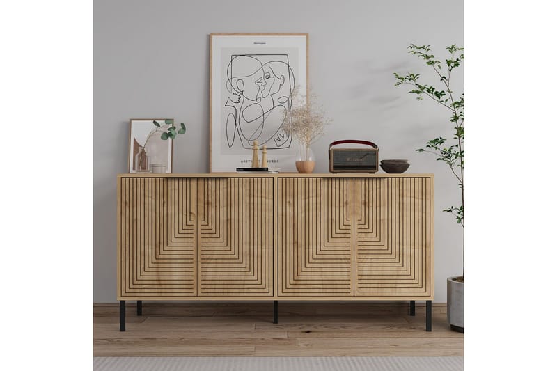 Vionis Konsollbord 150 cm - Ek - Möbler - Bord & matgrupper - Avlastningsbord - Hallbord