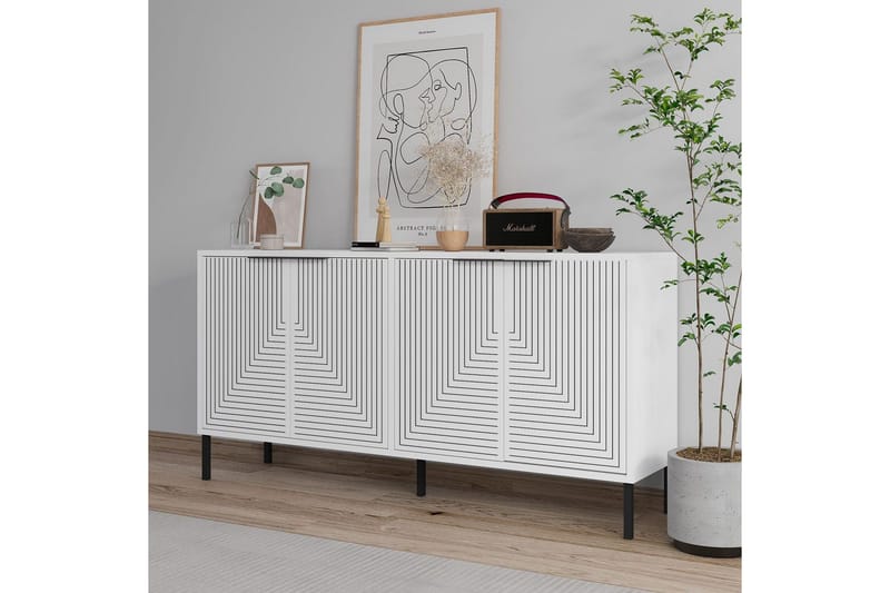 Vionis Konsollbord 150 cm - Vit - Möbler - Bord & matgrupper - Avlastningsbord - Hallbord