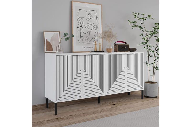 Vionis Konsollbord 150 cm - Vit - Möbler - Bord & matgrupper - Avlastningsbord - Hallbord