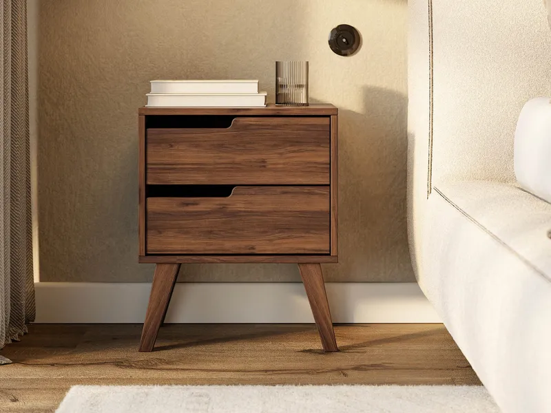 Virello Sängbord 45 cm - brun - Möbler - Bord & matgrupper - Avlastningsbord - Sängbord & nattduksbord