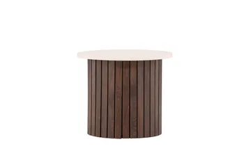 Visingsö Sidobord 52 cm - Beige - Möbler - Bord & matgrupper - Avlastningsbord - Lampbord