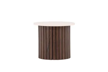 Visingsö Sidobord 52 cm - Beige - Möbler - Bord & matgrupper - Avlastningsbord - Lampbord