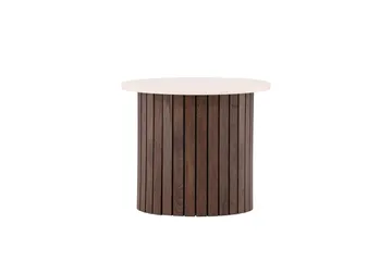 Visingsö Sidobord 52 cm - Beige - Möbler - Bord & matgrupper - Avlastningsbord - Lampbord