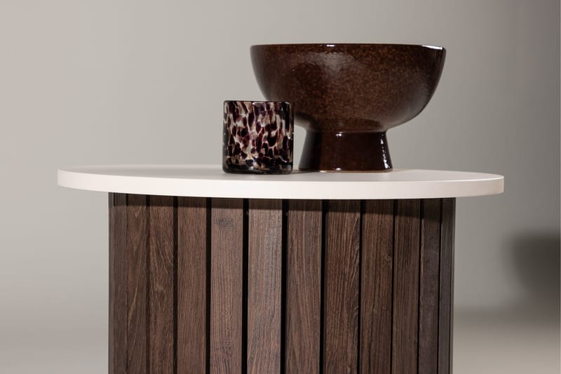 Visingsö Sidobord 52 cm - Beige - Möbler - Bord & matgrupper - Avlastningsbord - Lampbord