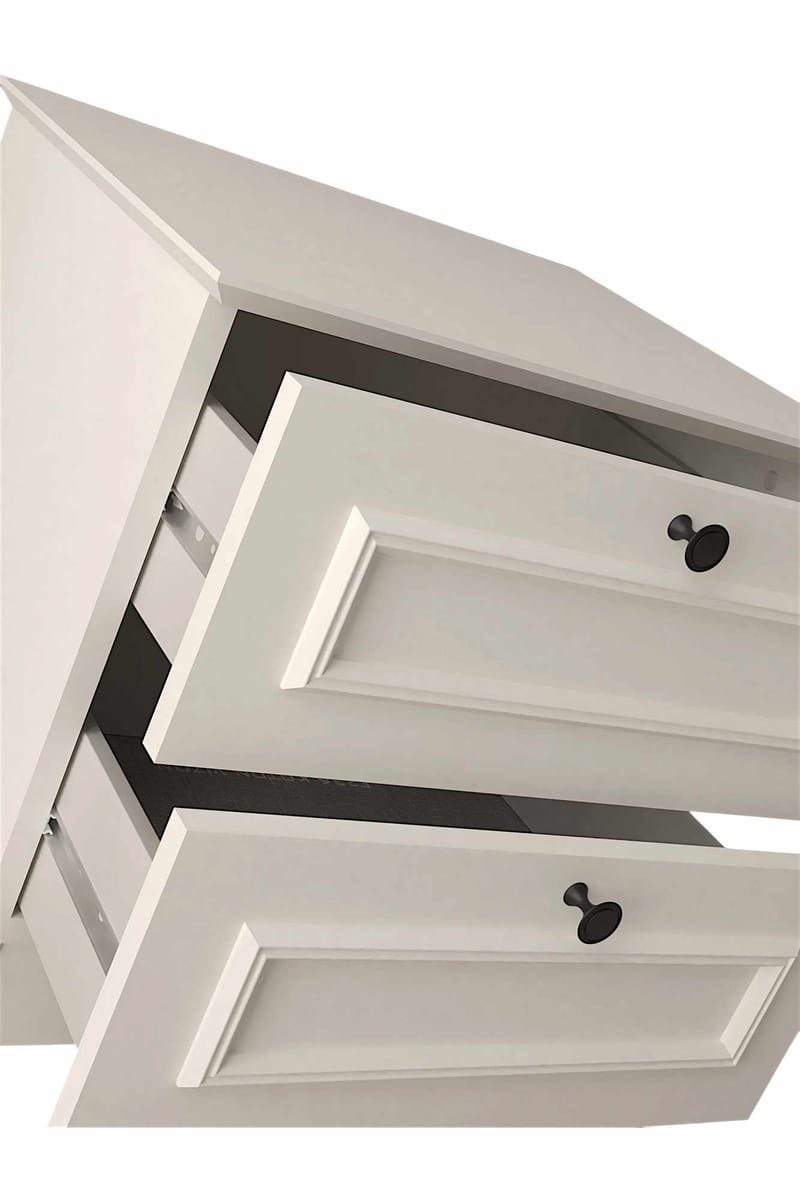 Wonthaggi Nattduksbord 52 cm - Vit - Möbler - Bord & matgrupper - Avlastningsbord - Sängbord & nattduksbord