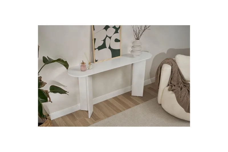 Yeno Konsollbord 150 cm - Vit - Möbler - Bord & matgrupper - Avlastningsbord - Hallbord