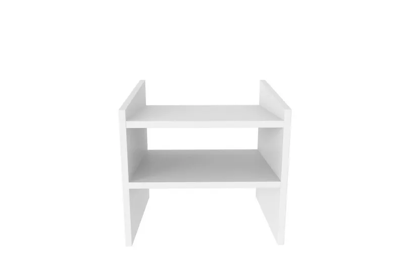 Zalric Sängbord 45 cm - Vit - Möbler - Bord & matgrupper - Avlastningsbord - Sängbord & nattduksbord