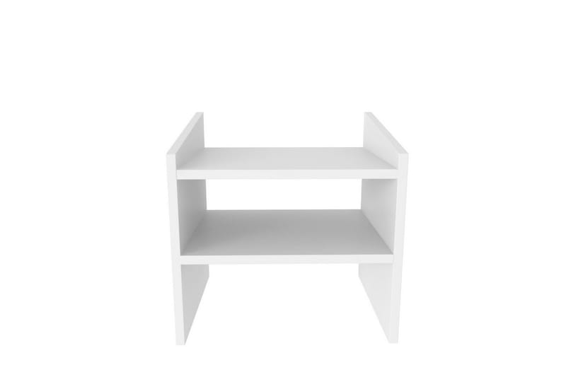 Zalric Sängbord 45 cm - Vit - Möbler - Bord & matgrupper - Avlastningsbord - Sängbord & nattduksbord