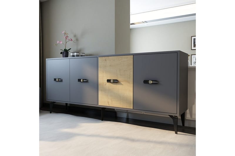 Zaven Konsollbord 180 cm - Antracit - Möbler - Bord & matgrupper - Avlastningsbord - Hallbord