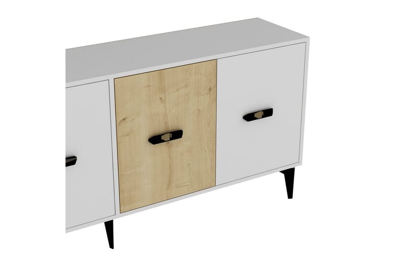 Zaven Konsollbord 180 cm - Vit/Ek - Möbler - Bord & matgrupper - Avlastningsbord - Hallbord