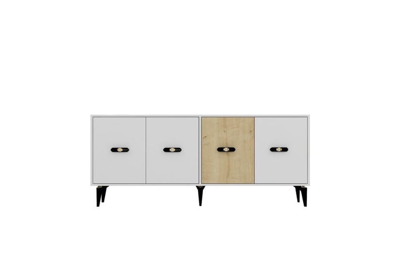 Zaven Konsollbord 180 cm - Vit/Ek - Möbler - Bord & matgrupper - Avlastningsbord - Hallbord