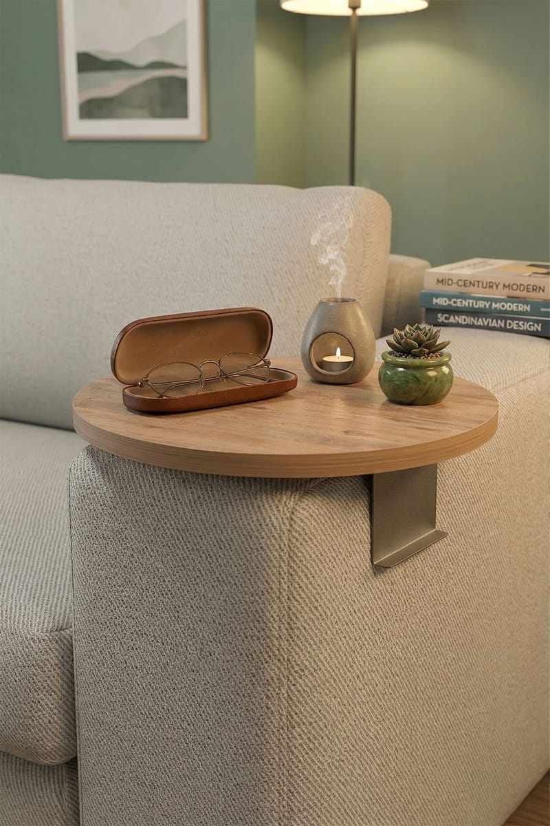 Zayra Armstödsbricka till Soffa - Möbler - Bord & matgrupper - Avlastningsbord - Brickbord & småbord
