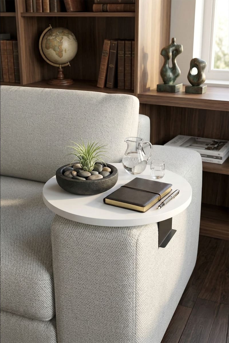 Zayra Armstödsbricka till Soffa - Möbler - Bord & matgrupper - Avlastningsbord - Brickbord & småbord