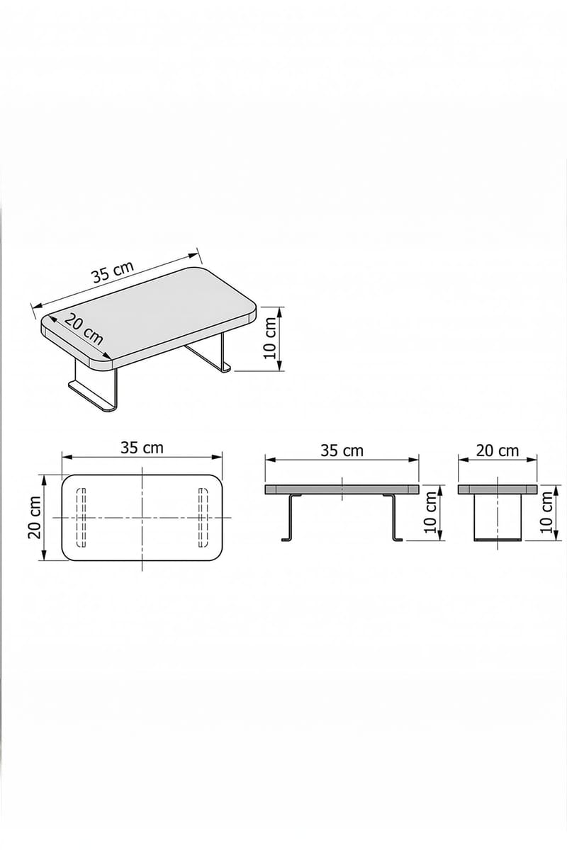 Zayra Armstödsbricka till Soffa - Möbler - Bord & matgrupper - Avlastningsbord - Brickbord & småbord