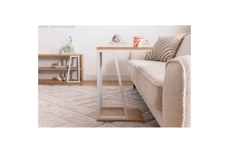 Zeric Sidobord 30 cm - Blå/Vit - Möbler - Bord & matgrupper - Avlastningsbord - Lampbord