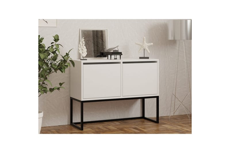 Zermat Konsollbord 90 cm - Vit - Möbler - Bord & matgrupper - Avlastningsbord - Hallbord
