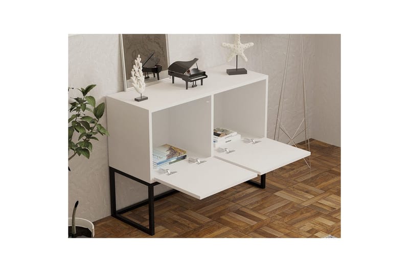 Zermat Konsollbord 90 cm - Vit - Möbler - Bord & matgrupper - Avlastningsbord - Hallbord