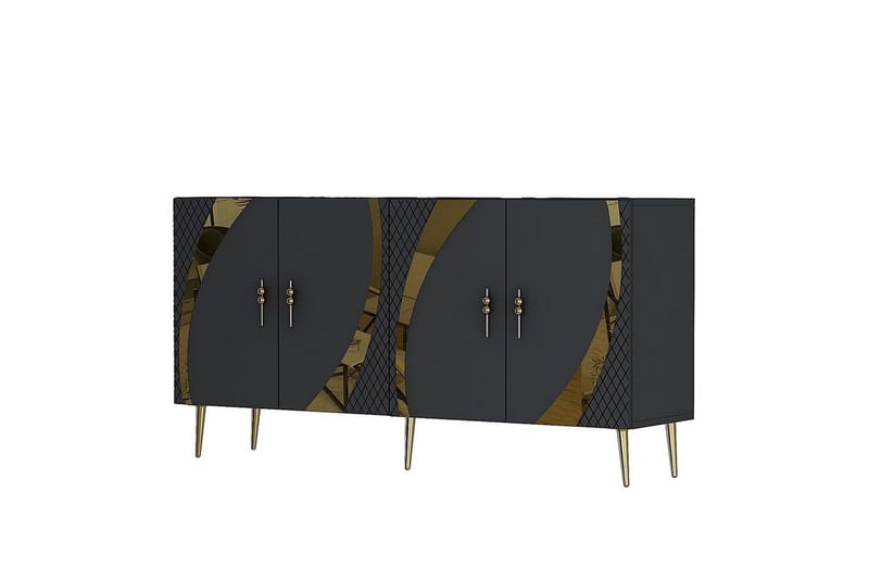 Zoman Konsollbord 150 cm - Guld/Antracit - Möbler - Bord & matgrupper - Avlastningsbord - Hallbord