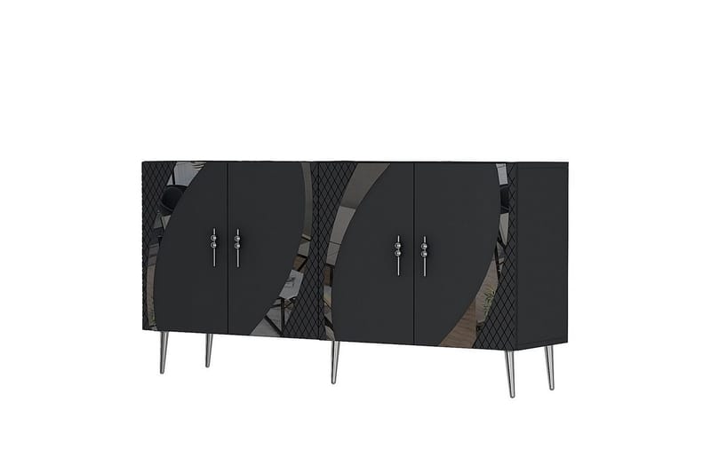 Zoman Konsollbord 150 cm - Silver/Antracit - Möbler - Bord & matgrupper - Avlastningsbord - Hallbord