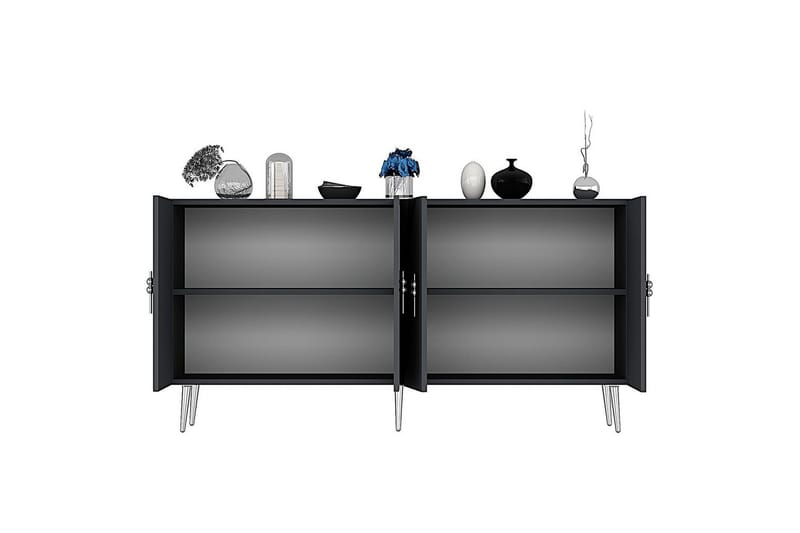 Zoman Konsollbord 150 cm - Silver/Antracit - Möbler - Bord & matgrupper - Avlastningsbord - Hallbord