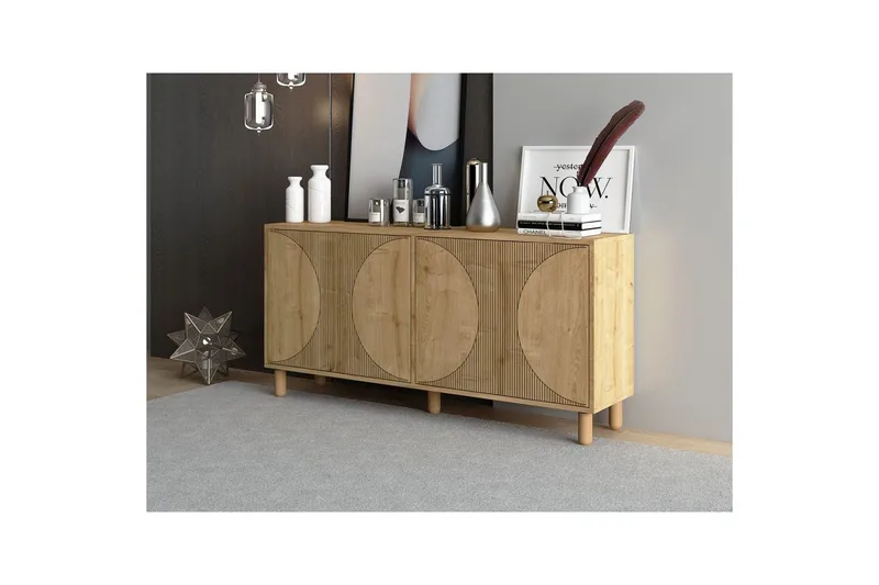 Zyric Konsollbord 150 cm - Ek - Möbler - Bord & matgrupper - Avlastningsbord - Hallbord