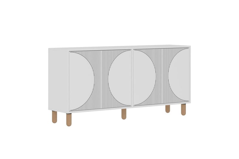 Zyric Konsollbord 150 cm - Vit - Möbler - Bord & matgrupper - Avlastningsbord - Hallbord