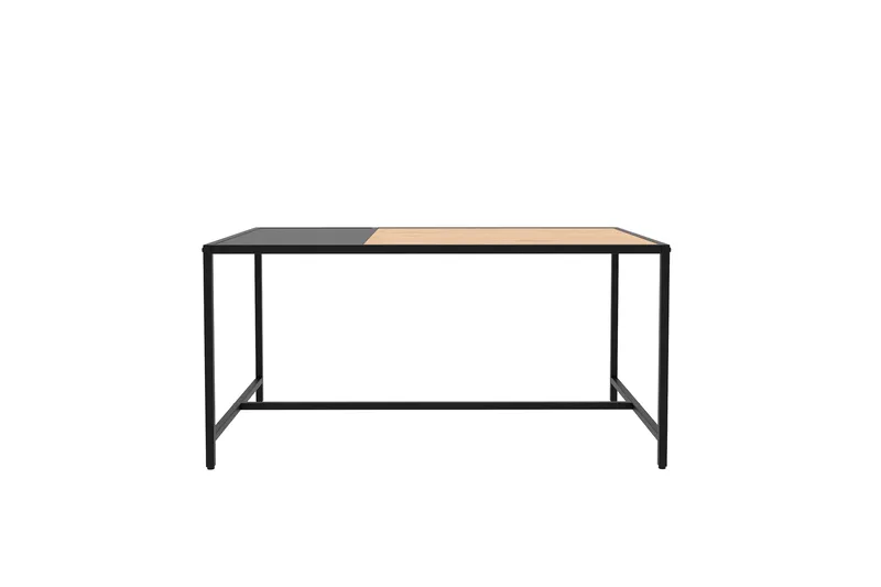 Azzuro Soffbord 100 cm, Svart/Beige