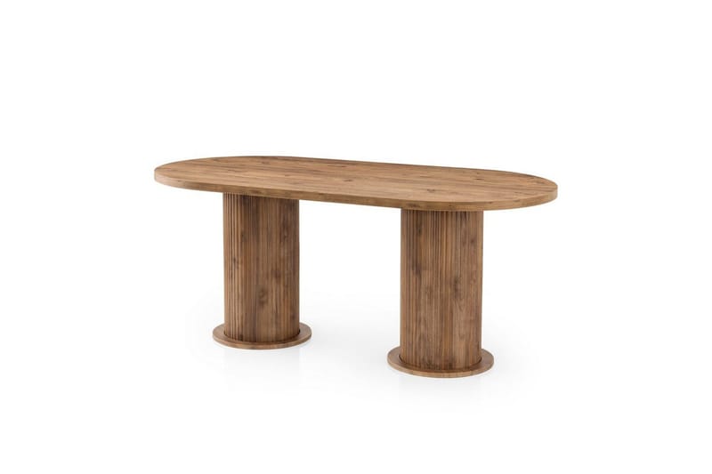 Babilas Matbord 180 cm Oval - Valnöt - Möbler - Bord & matgrupper - Matbord & köksbord