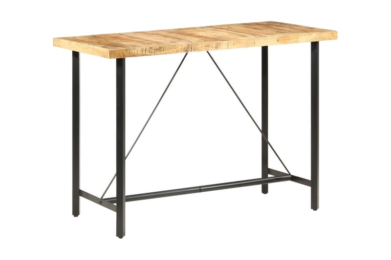 Barbord 150x70x107 cm grovt mangoträ - Brun - Möbler - Bord & matgrupper - Barbord & ståbord