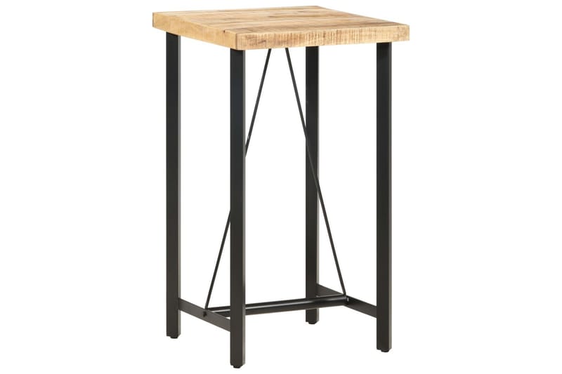 Barbord 60x60x107 cm grovt mangoträ - Brun - Möbler - Bord & matgrupper - Barbord & ståbord