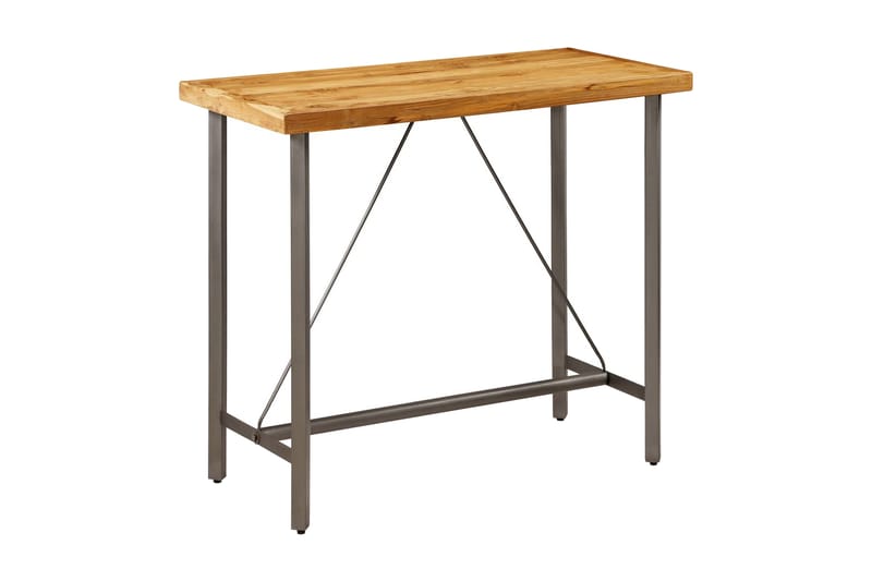 Barbord massiv återvunnen teak 120x58x106 cm - Brun - Möbler - Bord & matgrupper - Barbord & ståbord