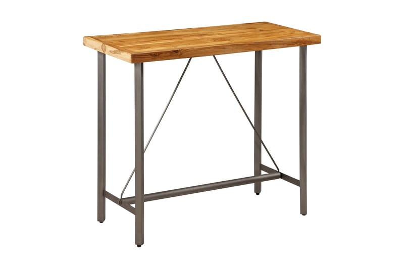 Barbord massiv återvunnen teak 120x58x106 cm - Brun - Möbler - Bord & matgrupper - Barbord & ståbord